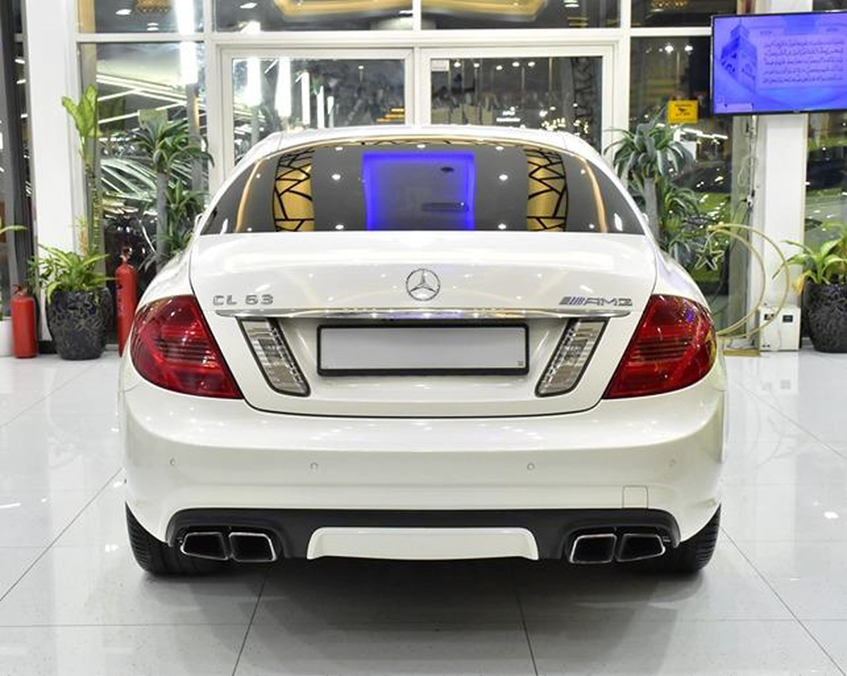 Mercedes Benz CL63 AMG ( 2011 Model ) in White Color GCC Specs-8-8