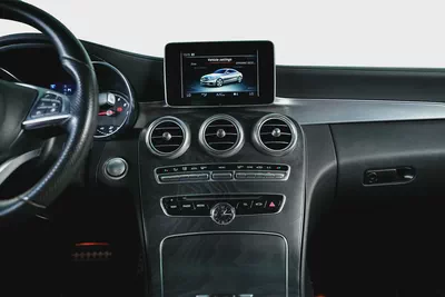 Mercedes Benz C200 Coupe- GCC-Selenite Grey-AMG Body Styling-Panoramic Roof-Mercedes FSH-12