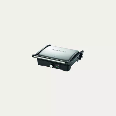 KENWOOD Health Grill, 3 Adjustable Grill Positions, 2000 W HGM31.000SI Silver-0