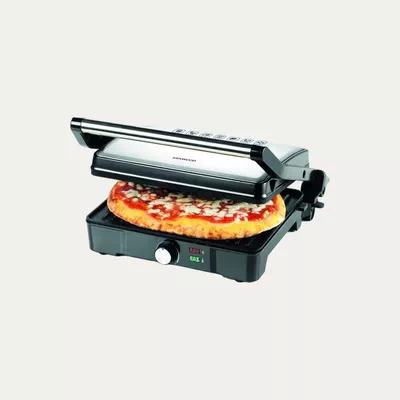 KENWOOD Health Grill, 3 Adjustable Grill Positions, 2000 W HGM31.000SI Silver-3