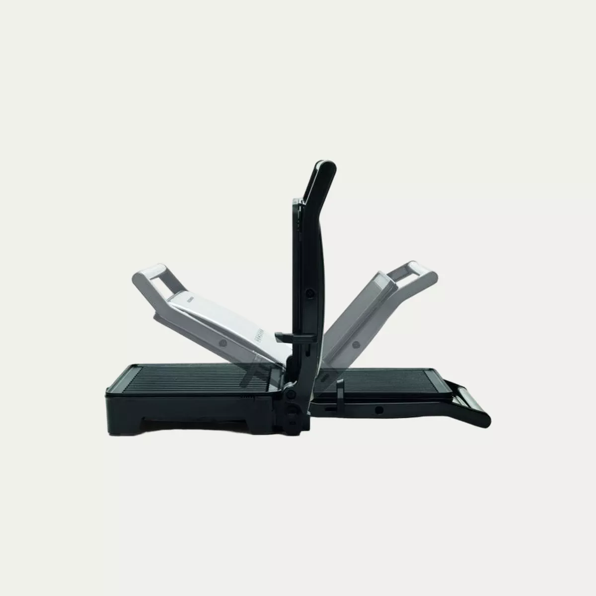 KENWOOD Health Grill, 3 Adjustable Grill Positions, 2000 W HGM31.000SI Silver-1-1