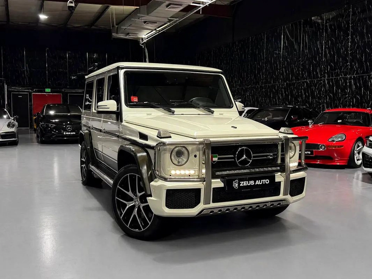 Mercedes-Benz G-Class 63 AMG 2018 | Original paint | GCC | One Year Unlimited Kms Warranty-1-1
