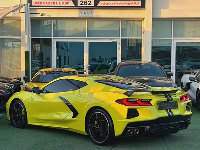 2021 Chevrolet Corvette C8 3LT - GCC Specs - Pristine Condition-4