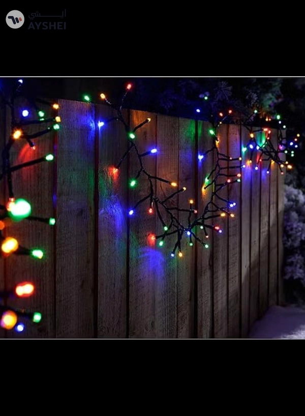 JIHAM 300 LED 18 Meter Curtain Lights String Lights Multi Modes Fairy Lights Hanging Lights For Bedroom, Wedding, Party Home And Garden Fairy Light Christmas Lights RGB Lights For Christmas Decoration