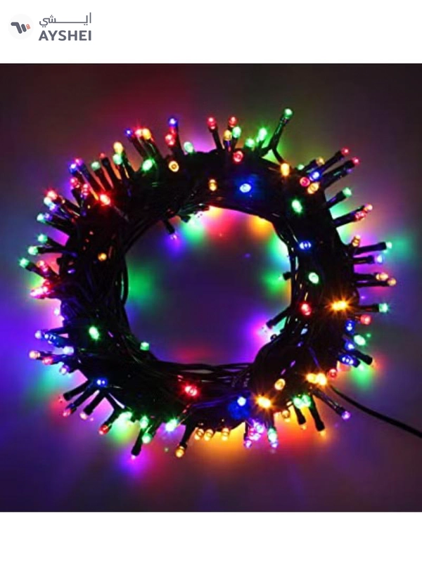JIHAM 300 LED 18 Meter Curtain Lights String Lights Multi Modes Fairy Lights Hanging Lights For Bedroom, Wedding, Party Home And Garden Fairy Light Christmas Lights RGB Lights For Christmas Decoration