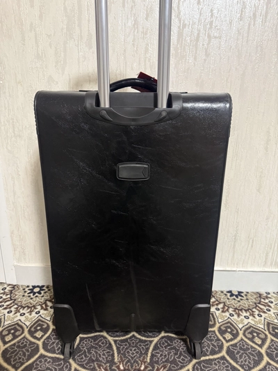 30KG John Cooper PU Leather Luggage Suitcase-3