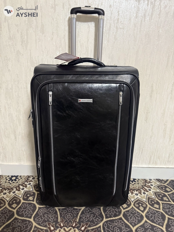 30KG John Cooper PU Leather Luggage Suitcase