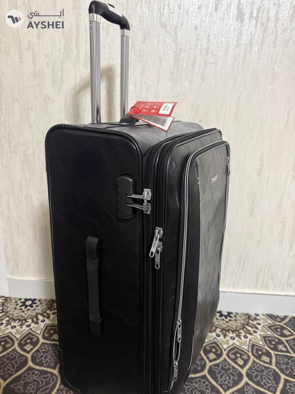 30KG John Cooper PU Leather Luggage Suitcase