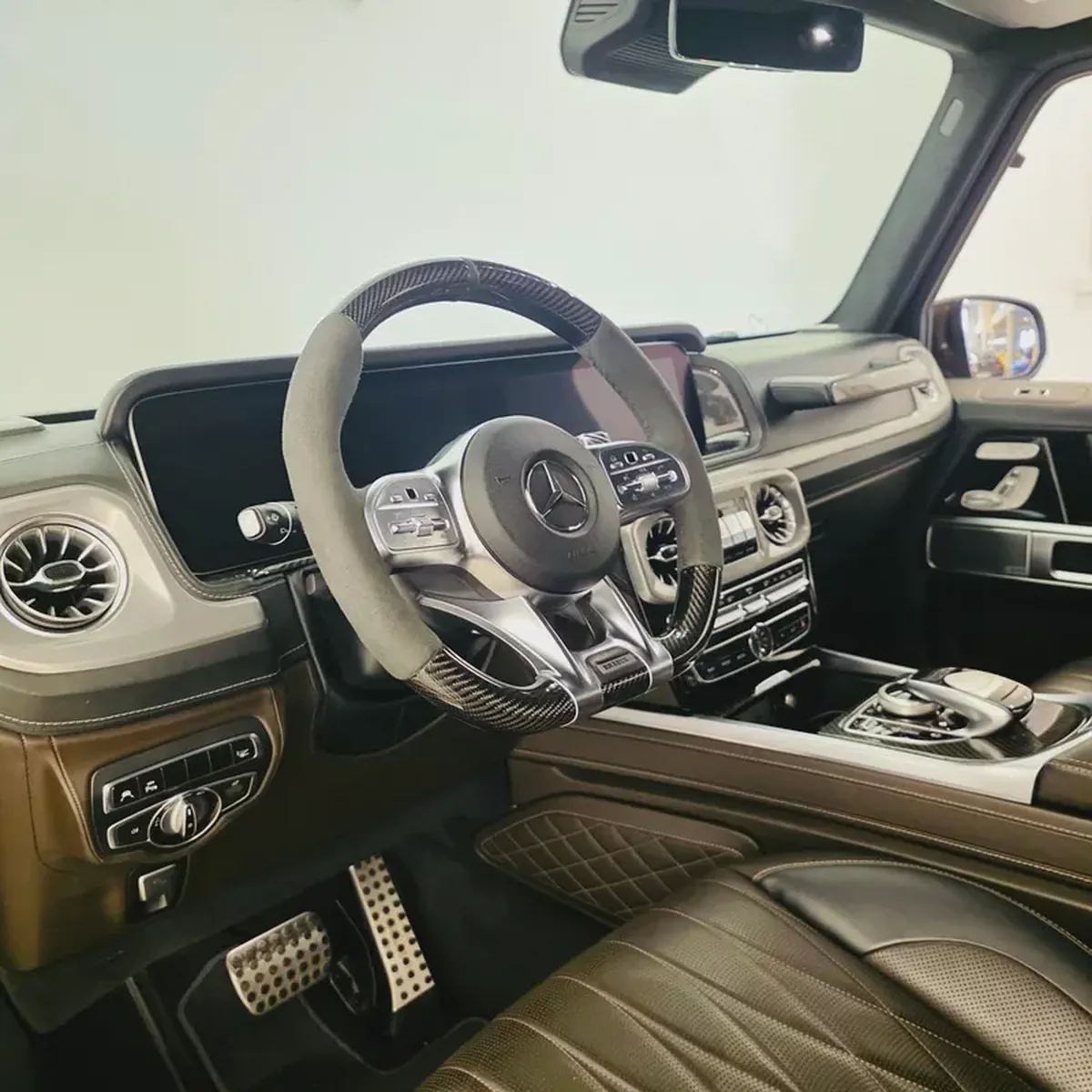 AED 6501 PM | MERCEDES G63 BRABUS KIT 2019 | FULL AGENCY SERVICE HISTORY | 1 YEAR WARRANTY | GCC-9-9
