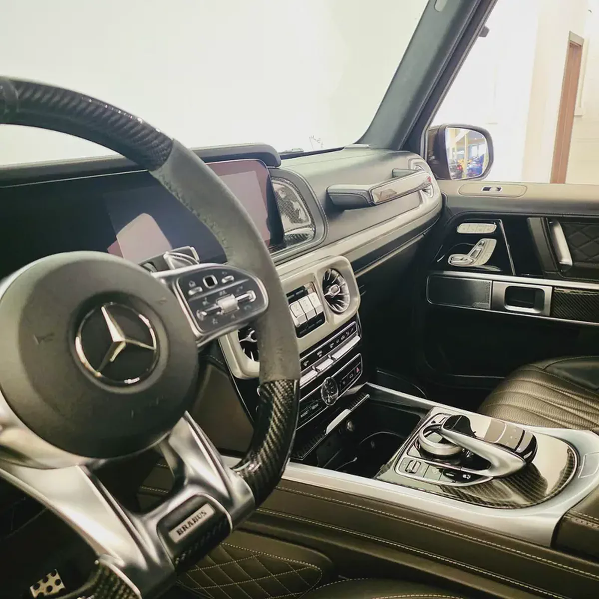 AED 6501 PM | MERCEDES G63 BRABUS KIT 2019 | FULL AGENCY SERVICE HISTORY | 1 YEAR WARRANTY | GCC-10-10