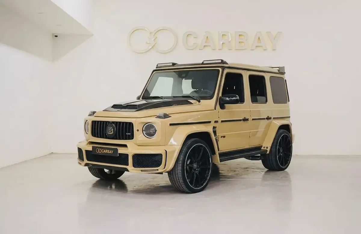 AED 6501 PM | MERCEDES G63 BRABUS KIT 2019 | FULL AGENCY SERVICE HISTORY | 1 YEAR WARRANTY | GCC