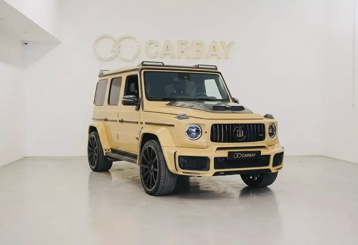 AED 6501 PM | MERCEDES G63 BRABUS KIT 2019 | FULL AGENCY SERVICE HISTORY | 1 YEAR WARRANTY | GCC-2-2