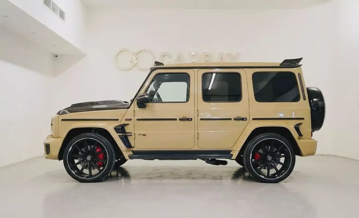 AED 6501 PM | MERCEDES G63 BRABUS KIT 2019 | FULL AGENCY SERVICE HISTORY | 1 YEAR WARRANTY | GCC-3-3