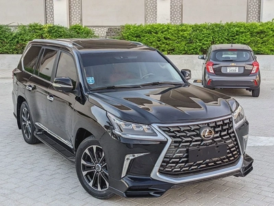 LEXUS LX570 2009 FACELIFTED 2021 GCC FULL OPTION IN EXCELLENT CONDITION-0