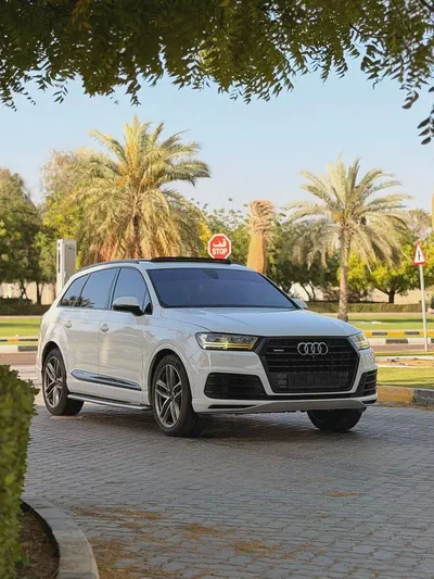 Audi Q7 45 TFSI 2017 - GCC Specs - Excellent Condition-1