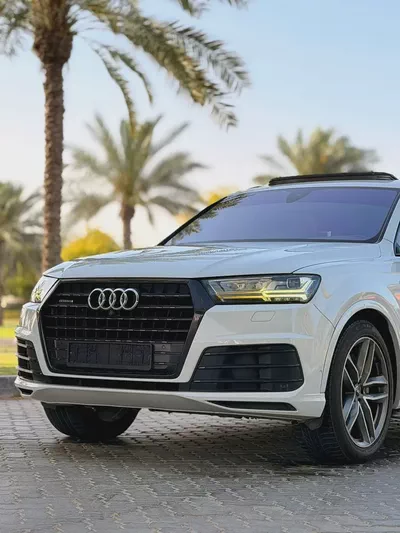 Audi Q7 45 TFSI 2017 - GCC Specs - Excellent Condition-4