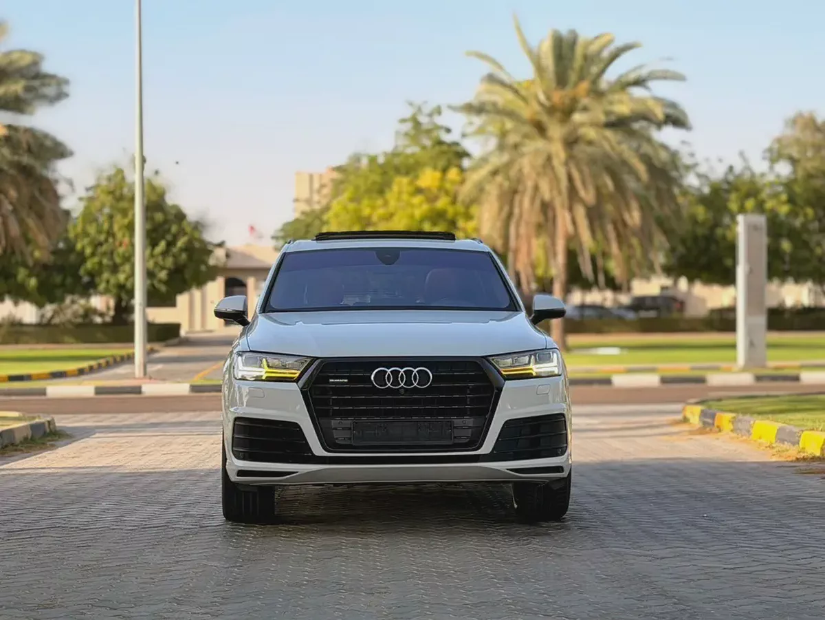 Audi Q7 45 TFSI 2017 - GCC Specs - Excellent Condition-3-3