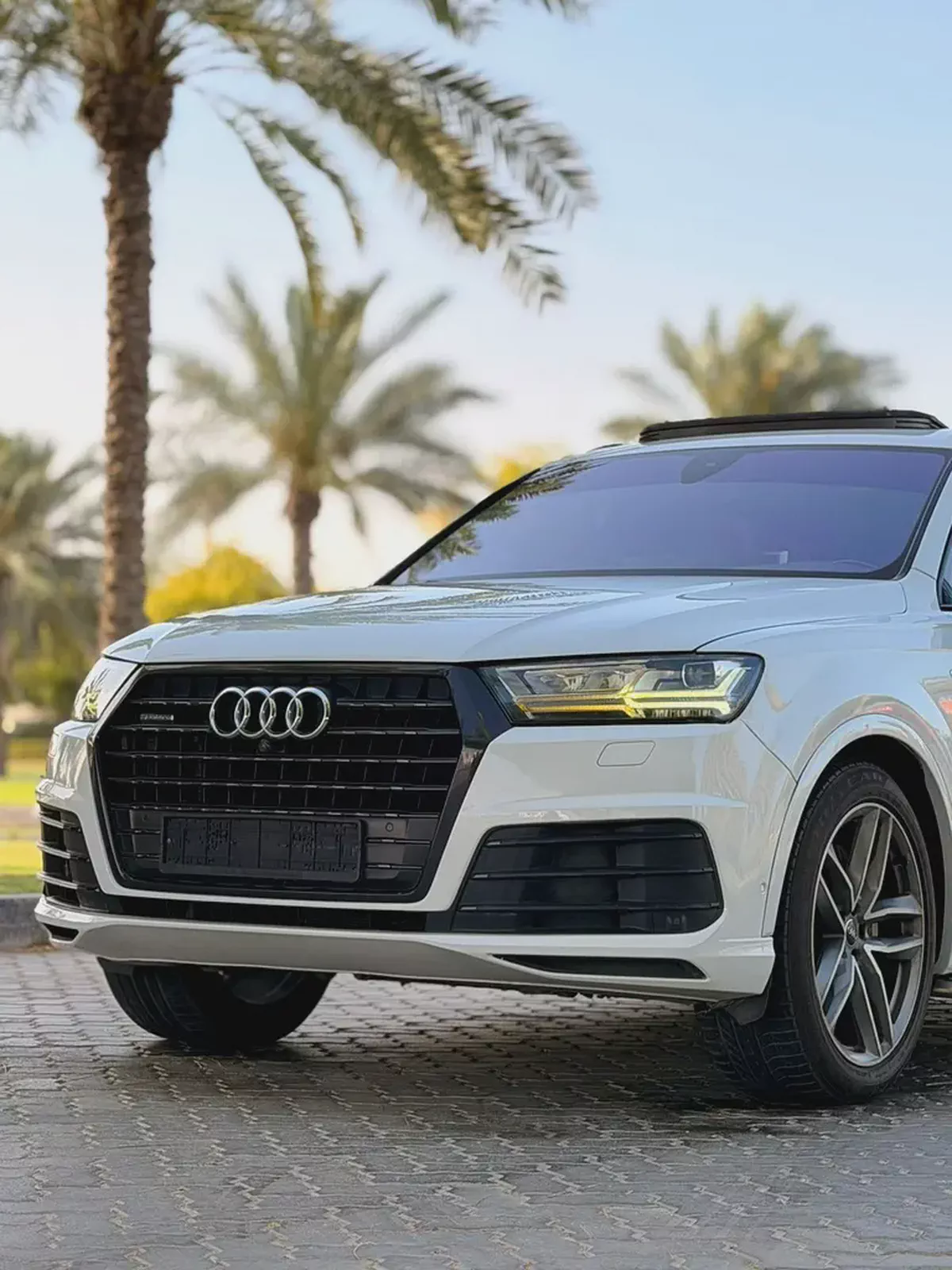 Audi Q7 45 TFSI 2017 - GCC Specs - Excellent Condition-4-4
