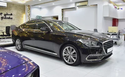 EXCELLENT DEAL for our Genesis G80 3.3L ( 2018 Model ) in Black Color Korean Specs-2