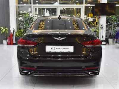 EXCELLENT DEAL for our Genesis G80 3.3L ( 2018 Model ) in Black Color Korean Specs-4