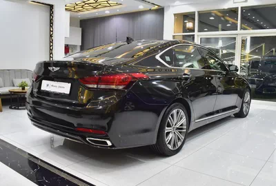 EXCELLENT DEAL for our Genesis G80 3.3L ( 2018 Model ) in Black Color Korean Specs-5