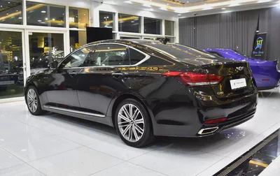 EXCELLENT DEAL for our Genesis G80 3.3L ( 2018 Model ) in Black Color Korean Specs-6