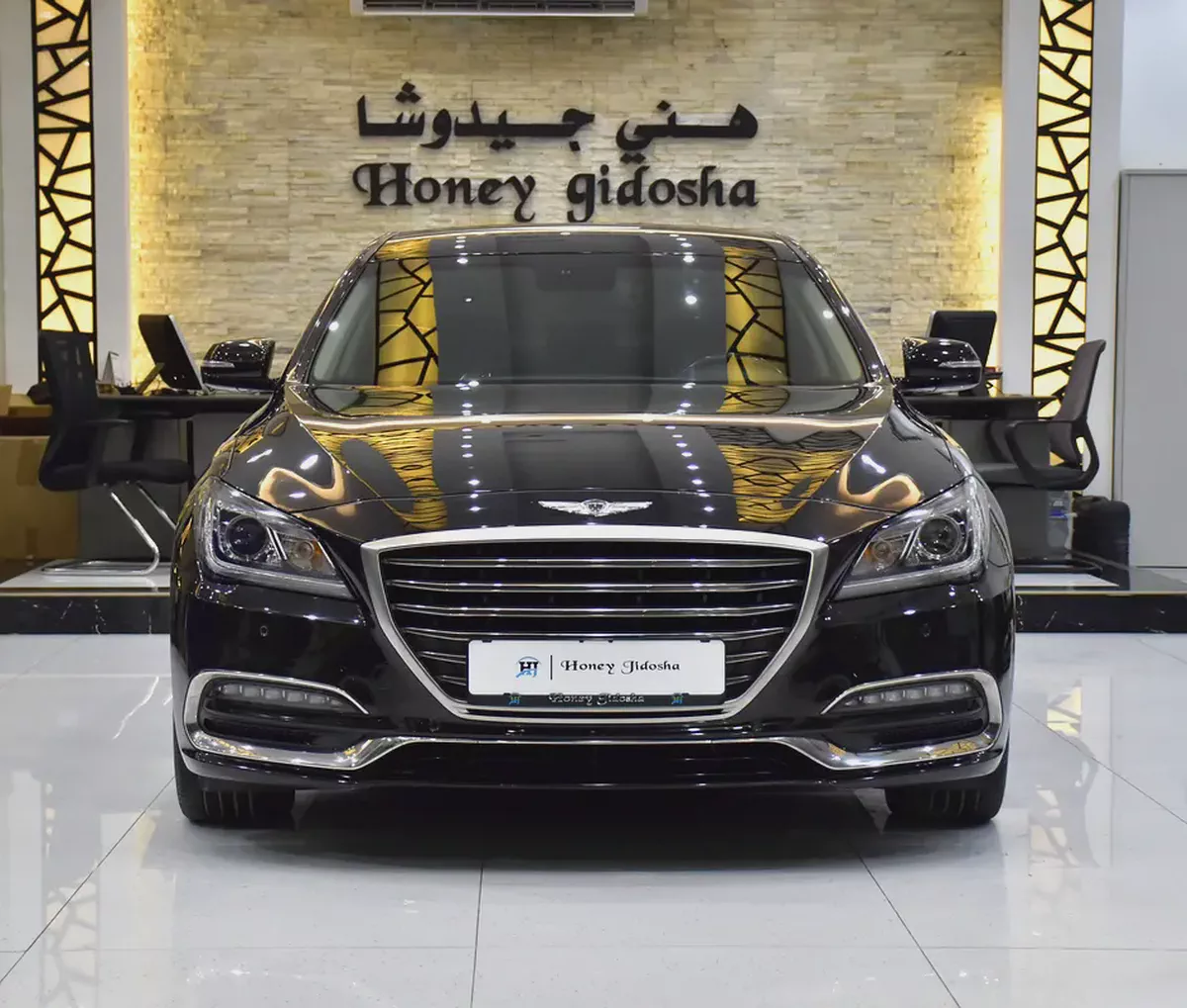 EXCELLENT DEAL for our Genesis G80 3.3L ( 2018 Model ) in Black Color Korean Specs
