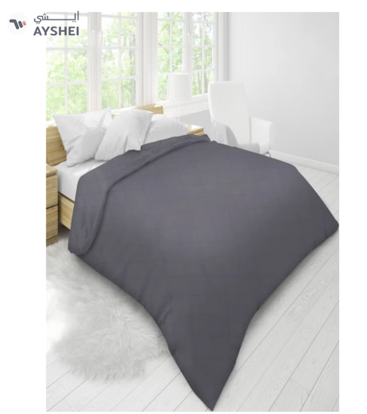 Raymond Home Microfiber Quilt All Season-3-3