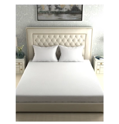 Raymond Home King Flat Sheet Super Soft 300 TC Pure Cotton-3