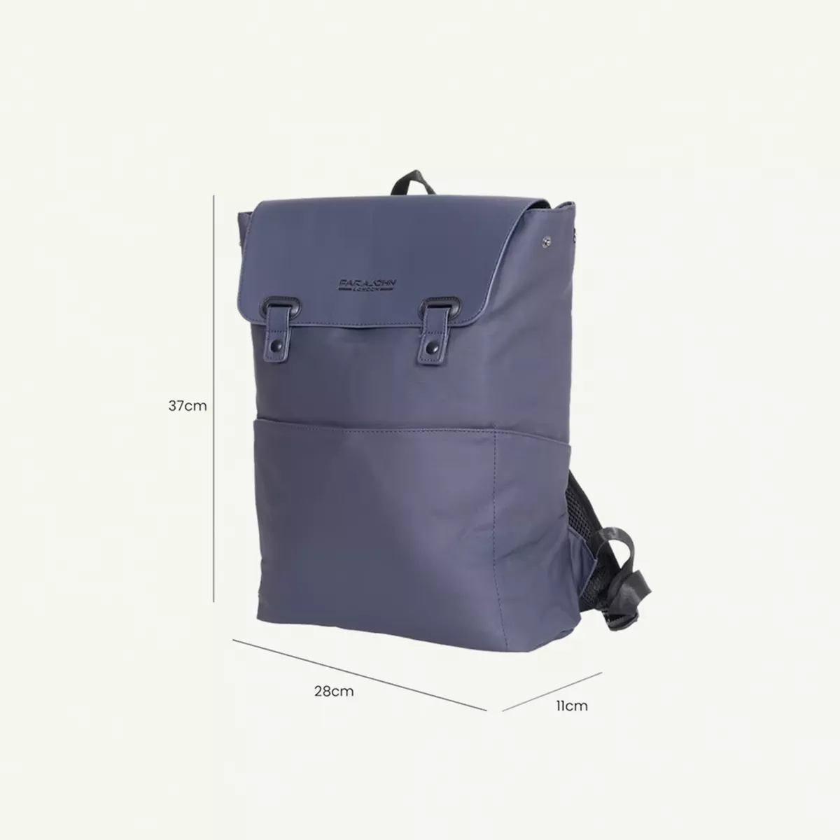 PARAJOHN Parajohn Wayfarer PU Backpack 16.3 Inch | Stylish Large Capacity Backpack for Travel & Daily Use-1-1