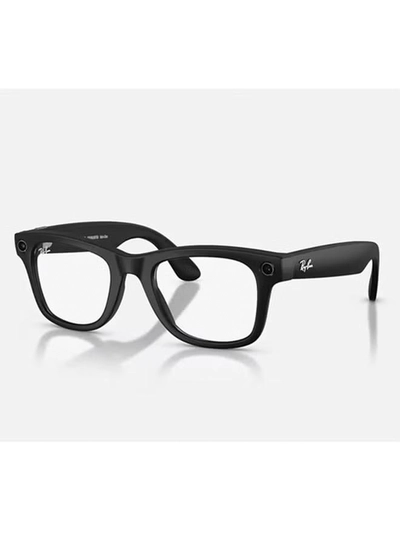 Meta Wayfarer Large (Gen 2) - Frame Matte Black Lenses Transitions RW4012 Grey/Clear/Black-0