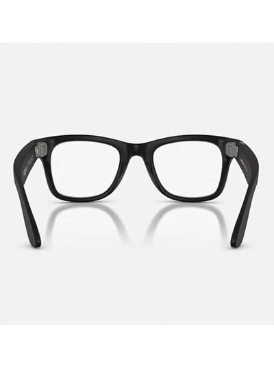 Meta Wayfarer Large (Gen 2) - Frame Matte Black Lenses Transitions RW4012 Grey/Clear/Black-2