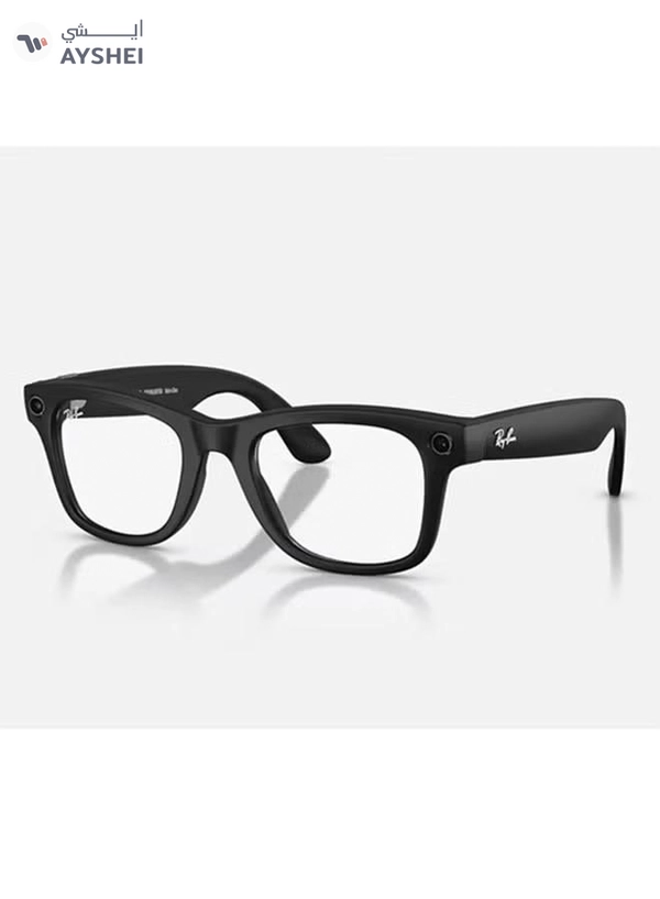 Meta Wayfarer Large (Gen 2) - Frame Matte Black Lenses Transitions RW4012 Grey/Clear/Black