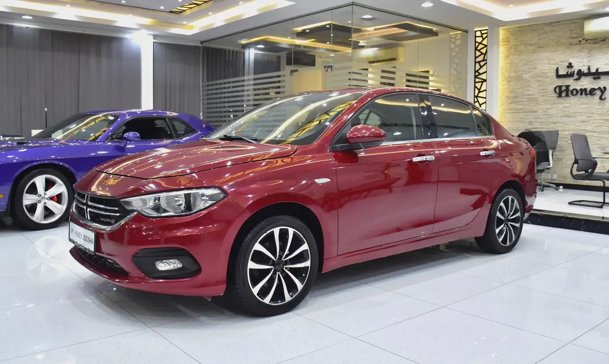 EXCELLENT DEAL for our Dodge Neon ( 2017 Model ) in Red Color GCC Specs-1-1