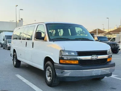 2020 Chevrolet Express, white, passenger-0
