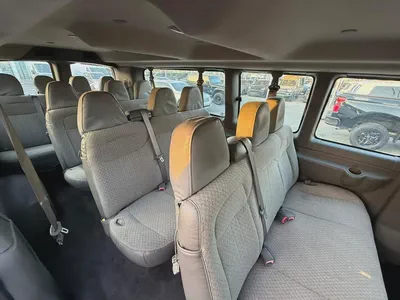 2020 Chevrolet Express, white, passenger-11