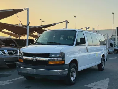 2020 Chevrolet Express, white, passenger-2