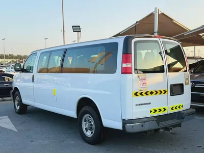 2020 Chevrolet Express, white, passenger-6