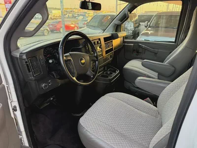 2020 Chevrolet Express, white, passenger-7