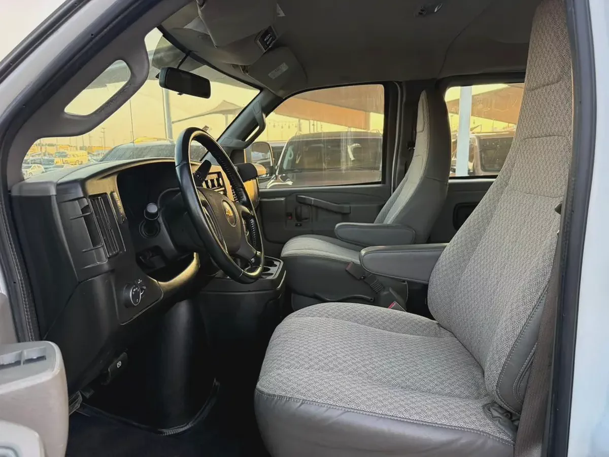 2020 Chevrolet Express, white, passenger-9-9