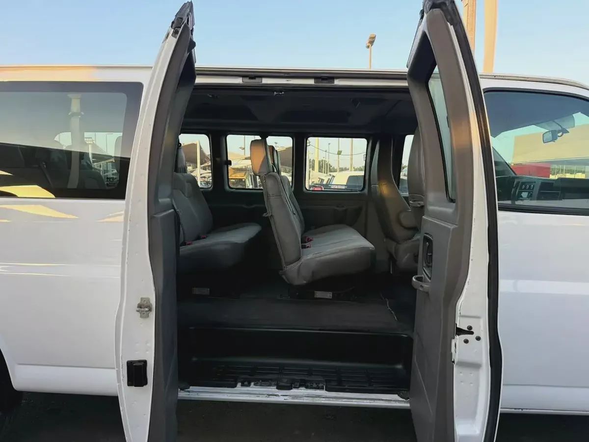 2020 Chevrolet Express, white, passenger-17-17