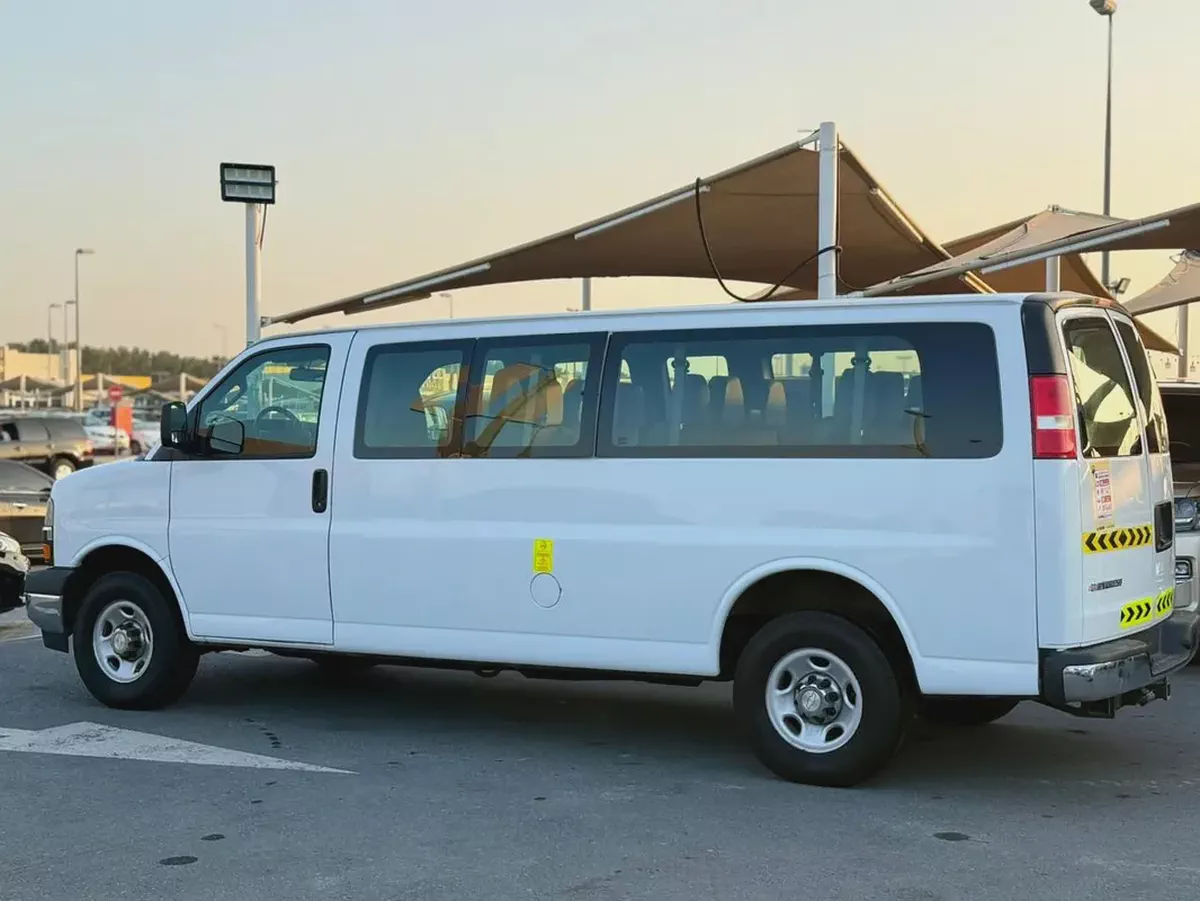 2020 Chevrolet Express, white, passenger-3-3