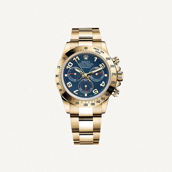 Rolex Daytona Full Yellow Gold Blue Dial 40mm | Used (Very good) | Year of production 2021 | Original box | No original papers
