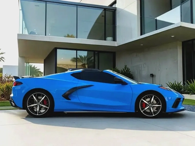 AED 5,420 P.M | 0% DOWN PAYMENT | CHEVROLET CORVETTE STINGRAY 3LT | 6.2L V8-7