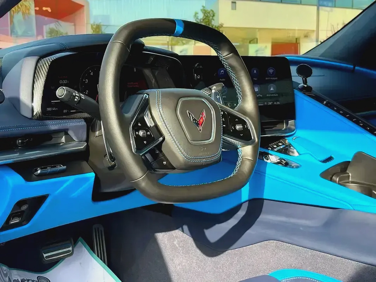 AED 5,420 P.M | 0% DOWN PAYMENT | CHEVROLET CORVETTE STINGRAY 3LT | 6.2L V8