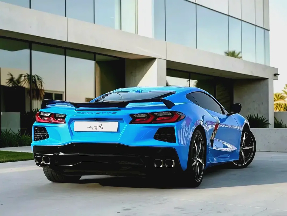 AED 5,420 P.M | 0% DOWN PAYMENT | CHEVROLET CORVETTE STINGRAY 3LT | 6.2L V8