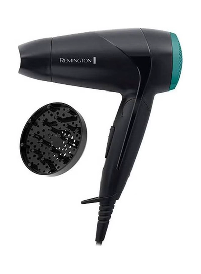 REMINGTON D1500 Travel Hair Dryer Turquoise Black 200meter-0