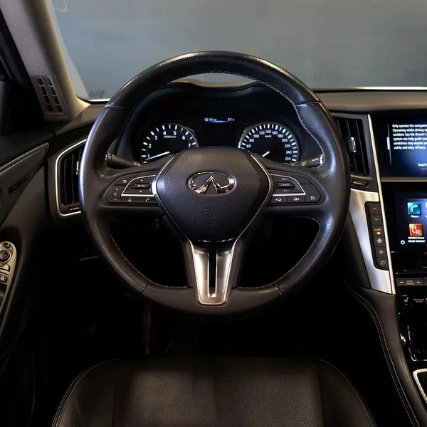 AED 1,398 pm • 0% Downpayment • Infiniti Q50 Luxe • 1 Year Warranty