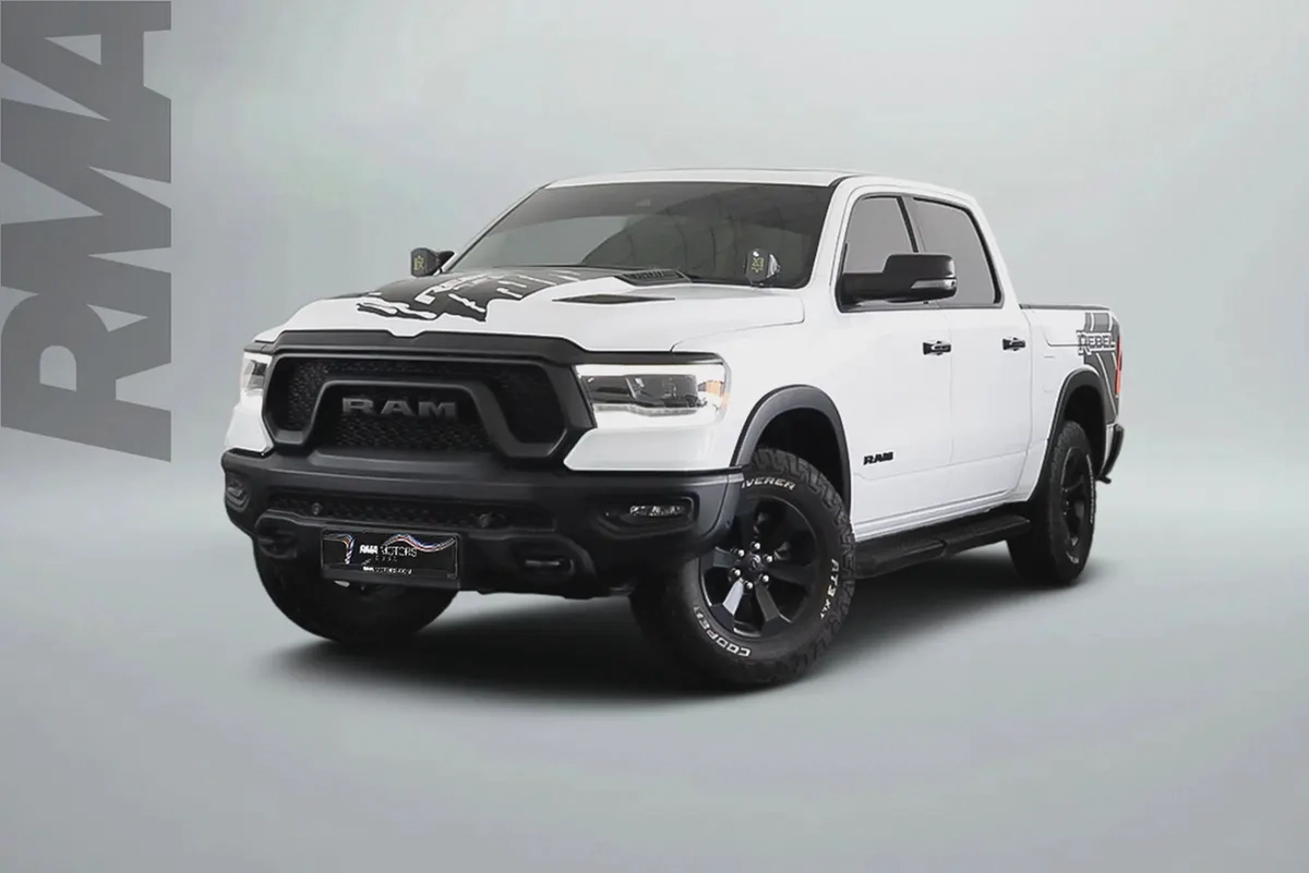 3,558 AED / 60 months | 0% DP | 2023 Dodge RAM 1500 Rebel / Dodge Warranty Service Plan