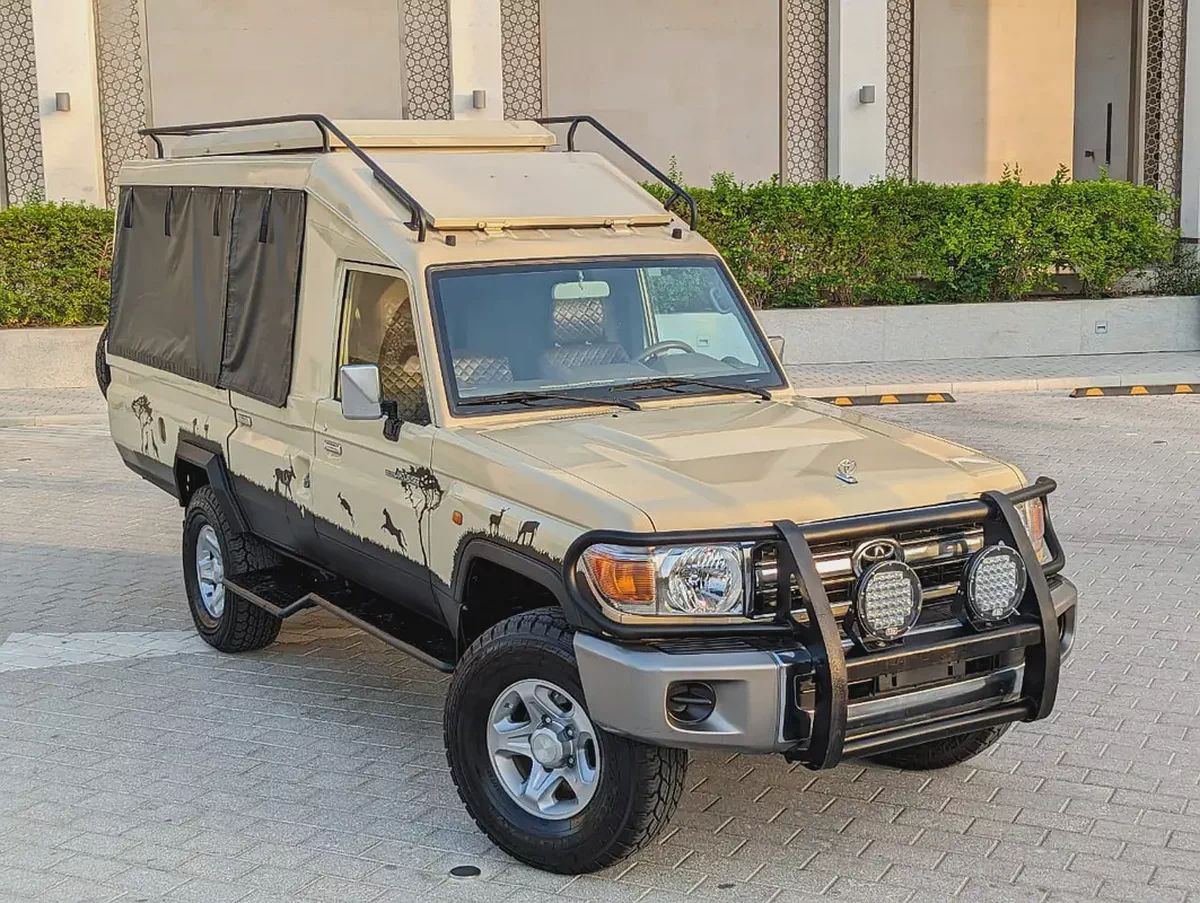 Toyota Land Cruiser 70 Series LC 78 Base 2019 TOYOTA LAND CRUISER MODIFIED TO SAFARI TRUCK GCC IN EX